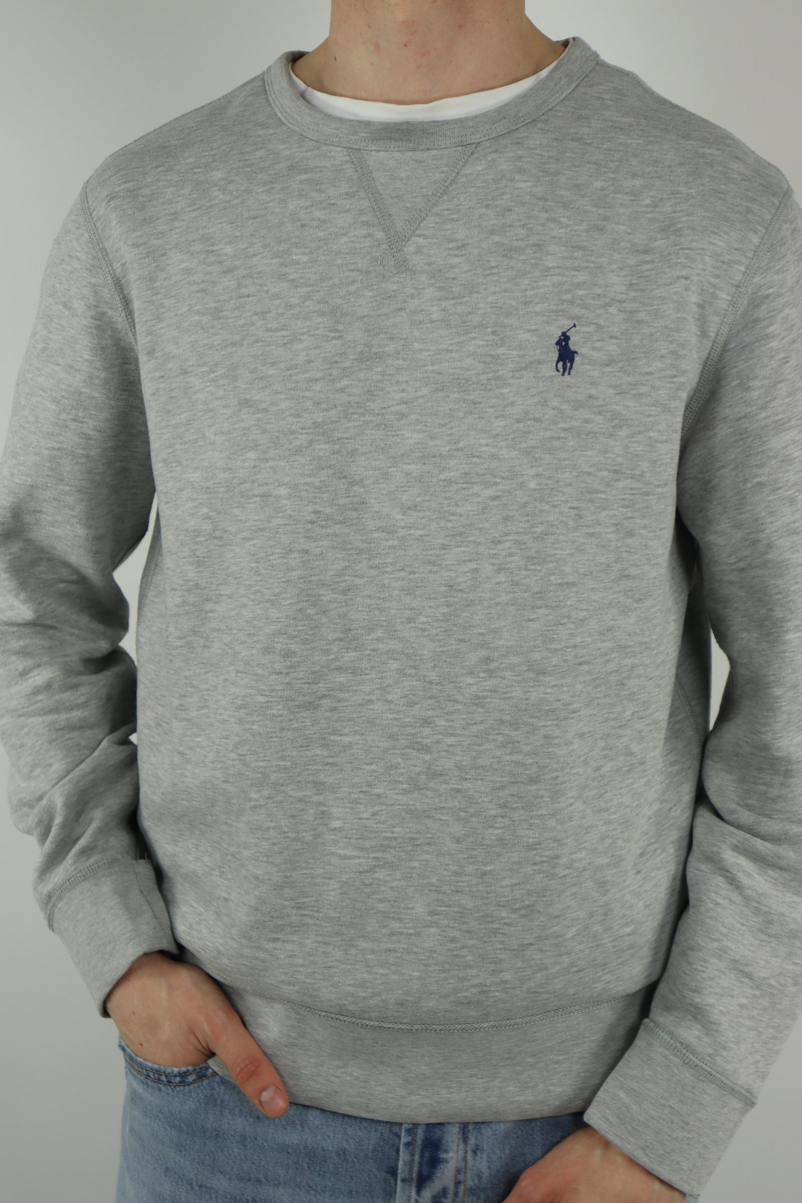 Ralph Lauren trui met ronde hals - M