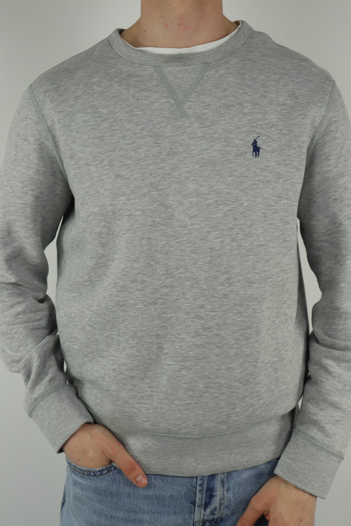 Ralph Lauren trui met ronde hals - M