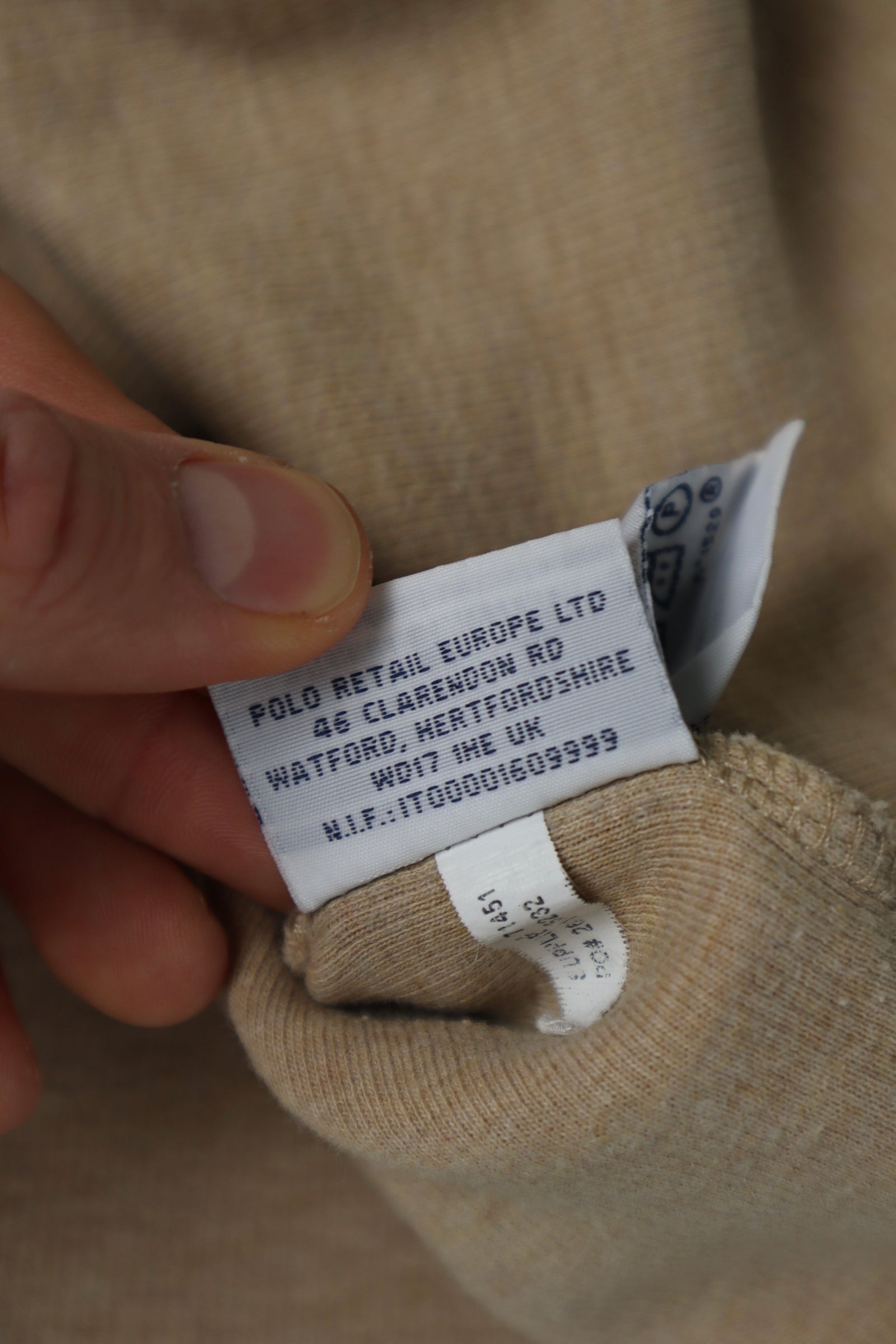 Ralph Lauren quarter zip - S