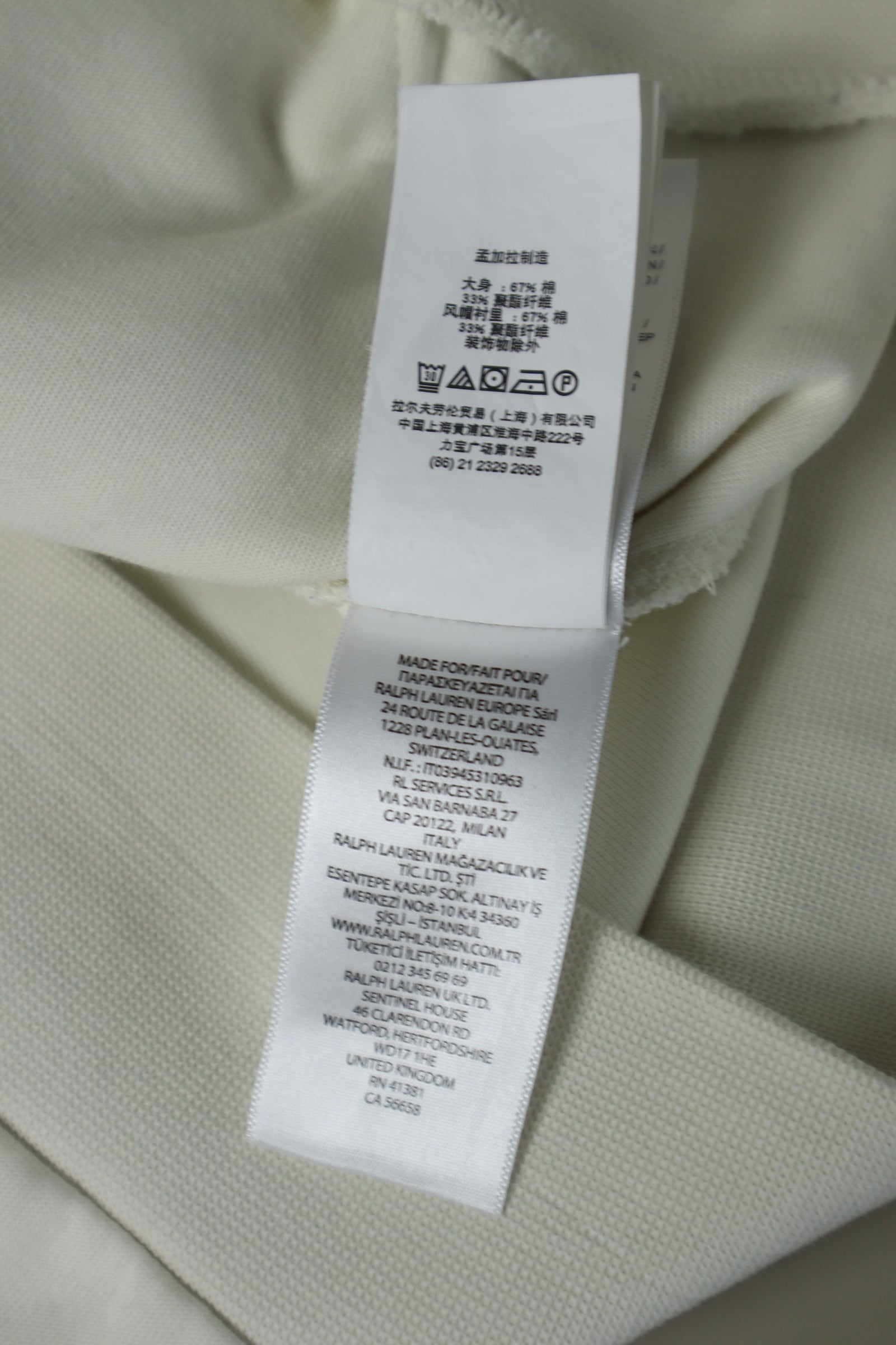Ralph Lauren trui met ronde hals - S
