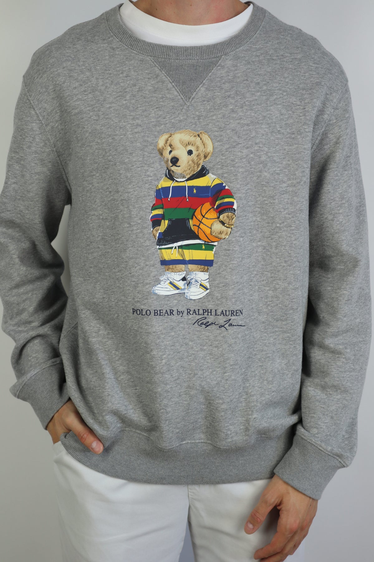 Ralph Lauren trui met ronde hals - L