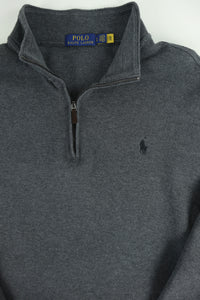 Ralph Lauren trui met kwart rits - L