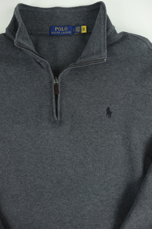Ralph Lauren trui met kwart rits - L