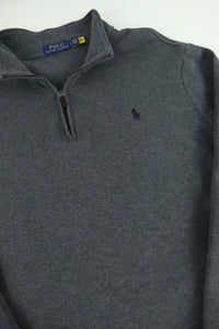 Ralph Lauren trui met kwart rits - L