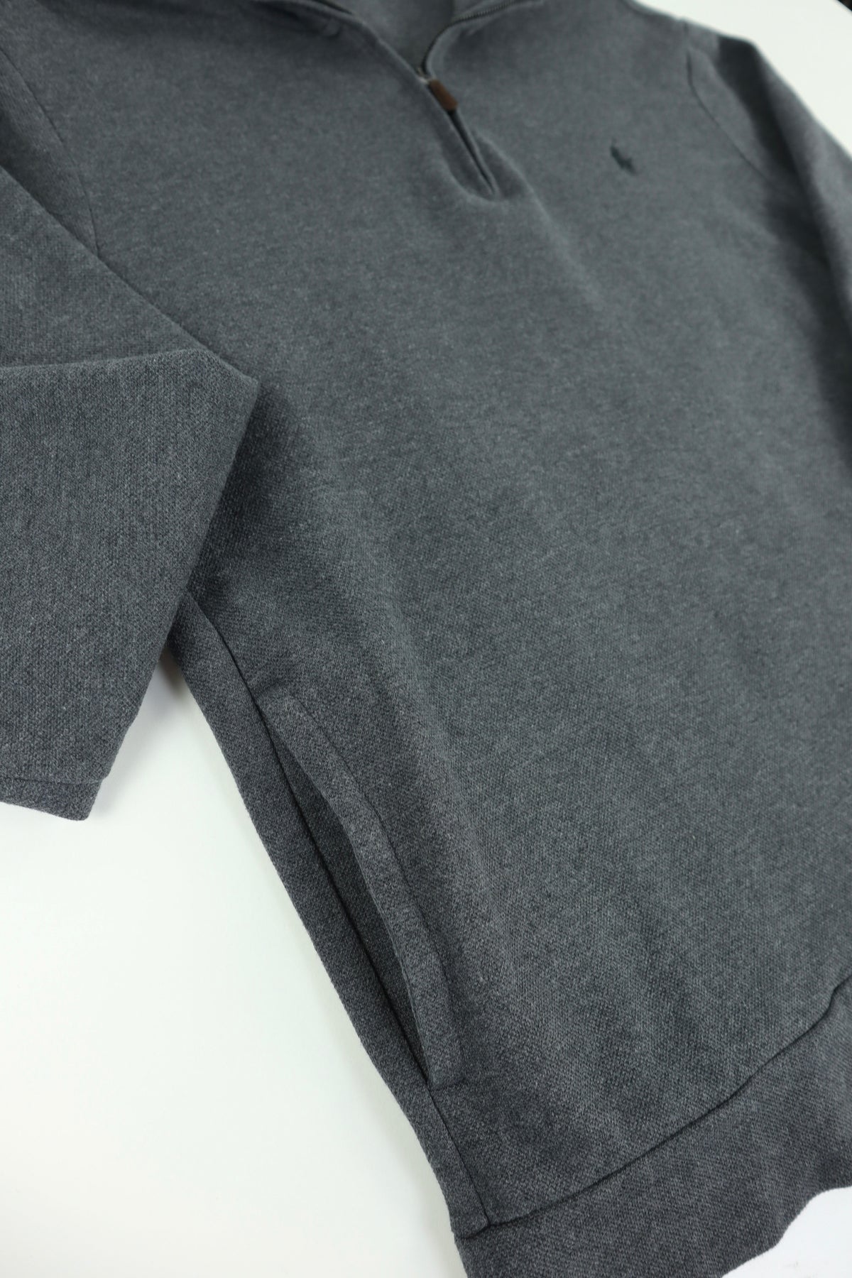 Ralph Lauren trui met kwart rits - L