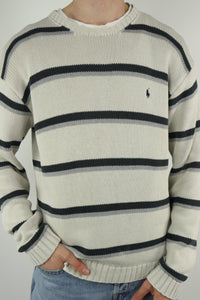 Ralph Lauren trui met ronde hals - M