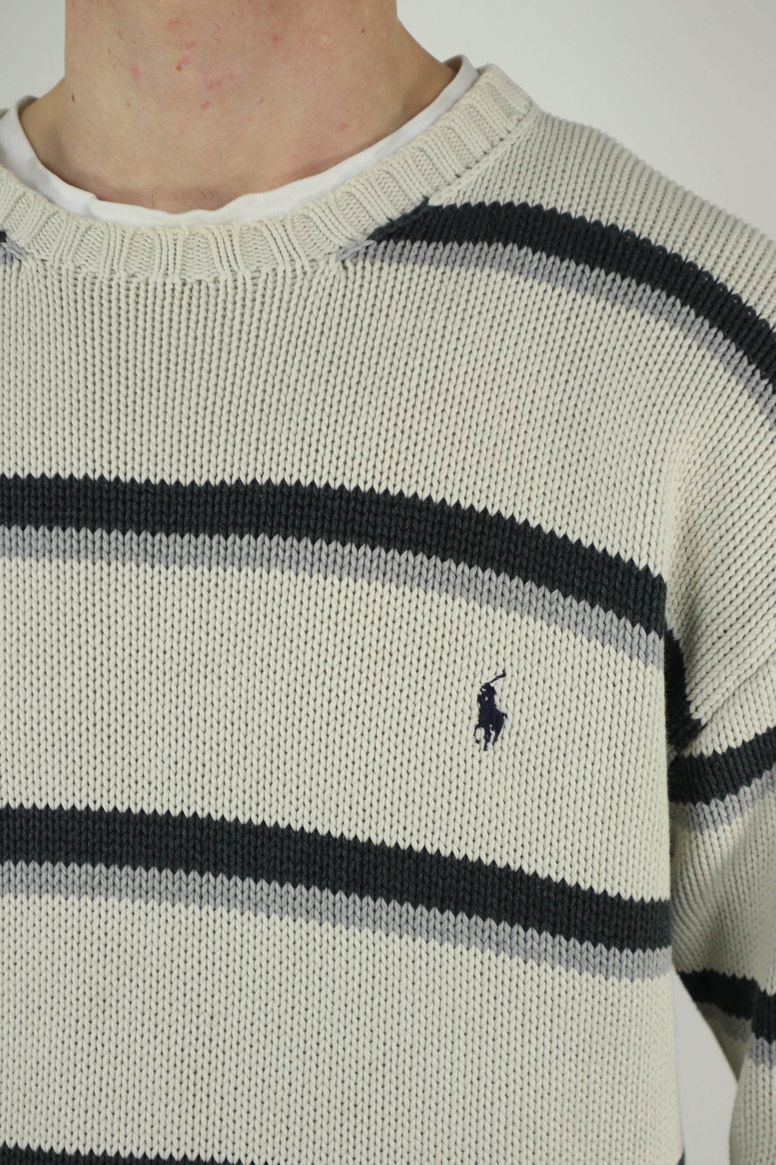 Ralph Lauren trui met ronde hals - M