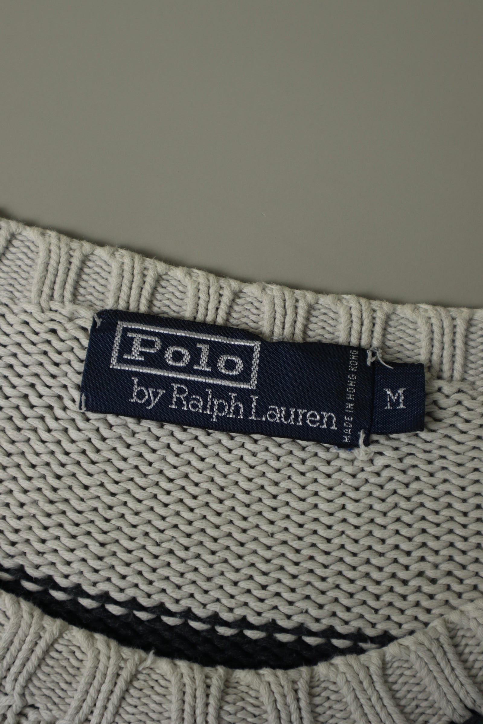 Ralph Lauren trui met ronde hals - M