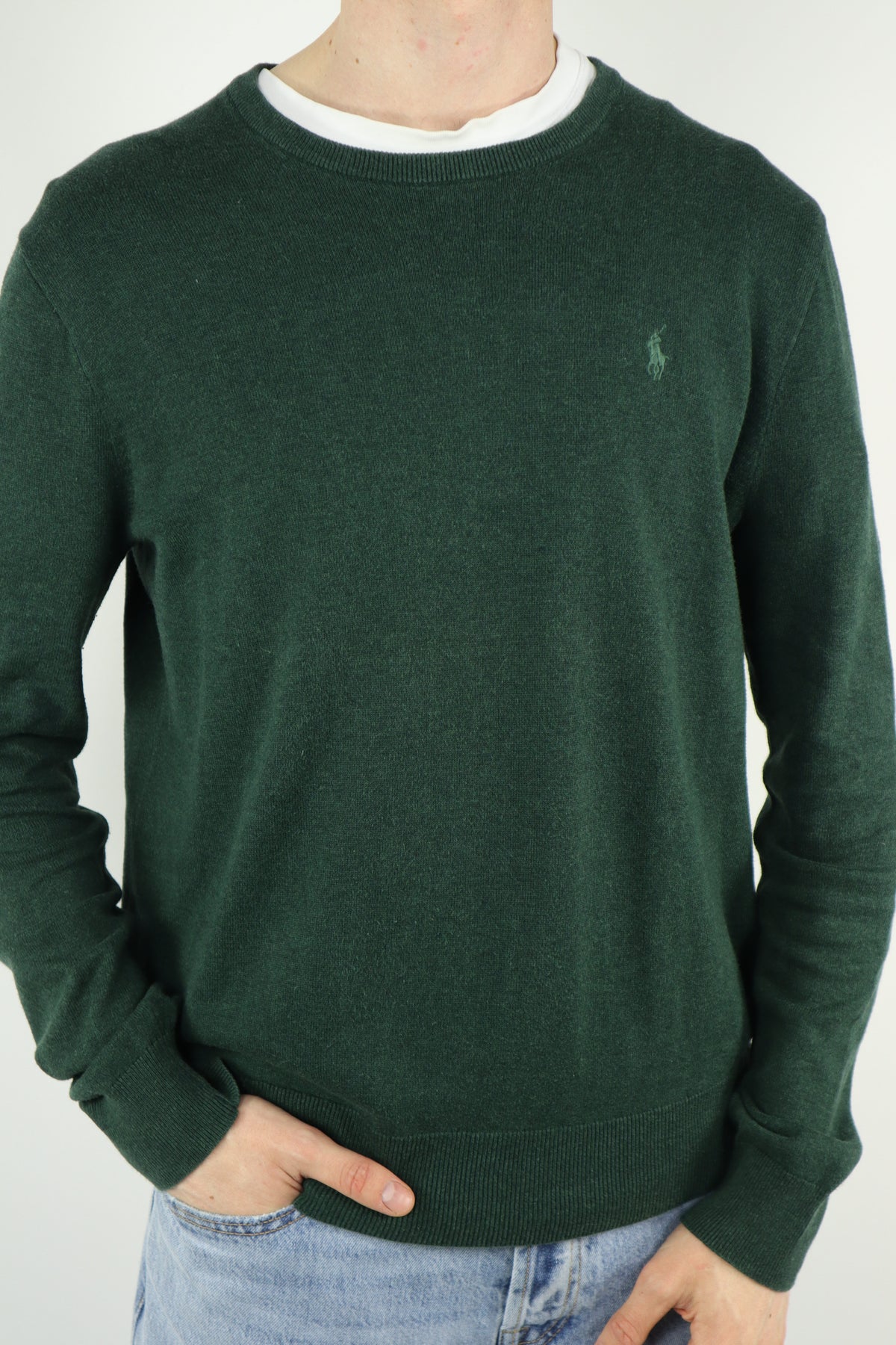 Ralph Lauren trui met ronde hals - M