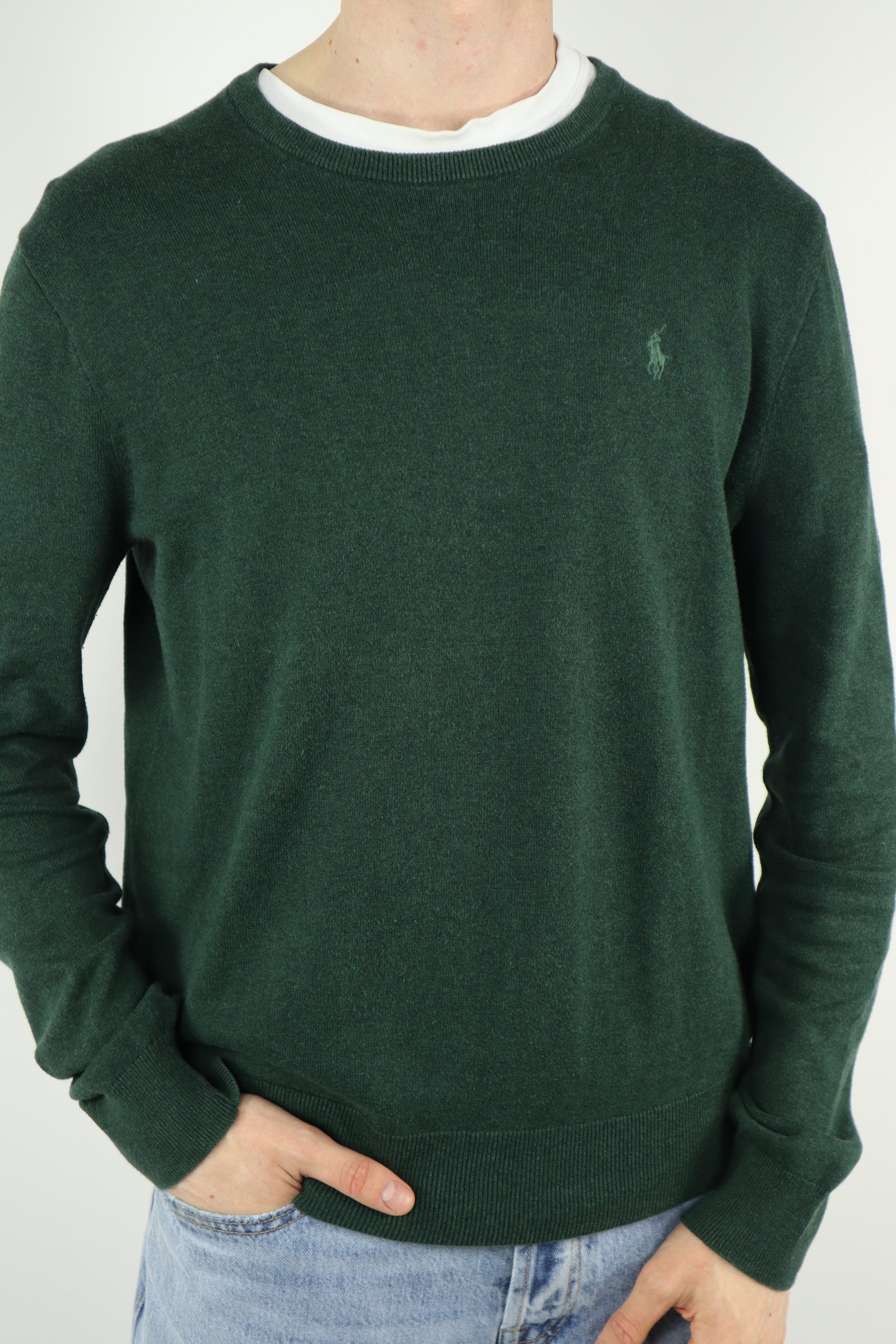 Ralph Lauren trui met ronde hals - M