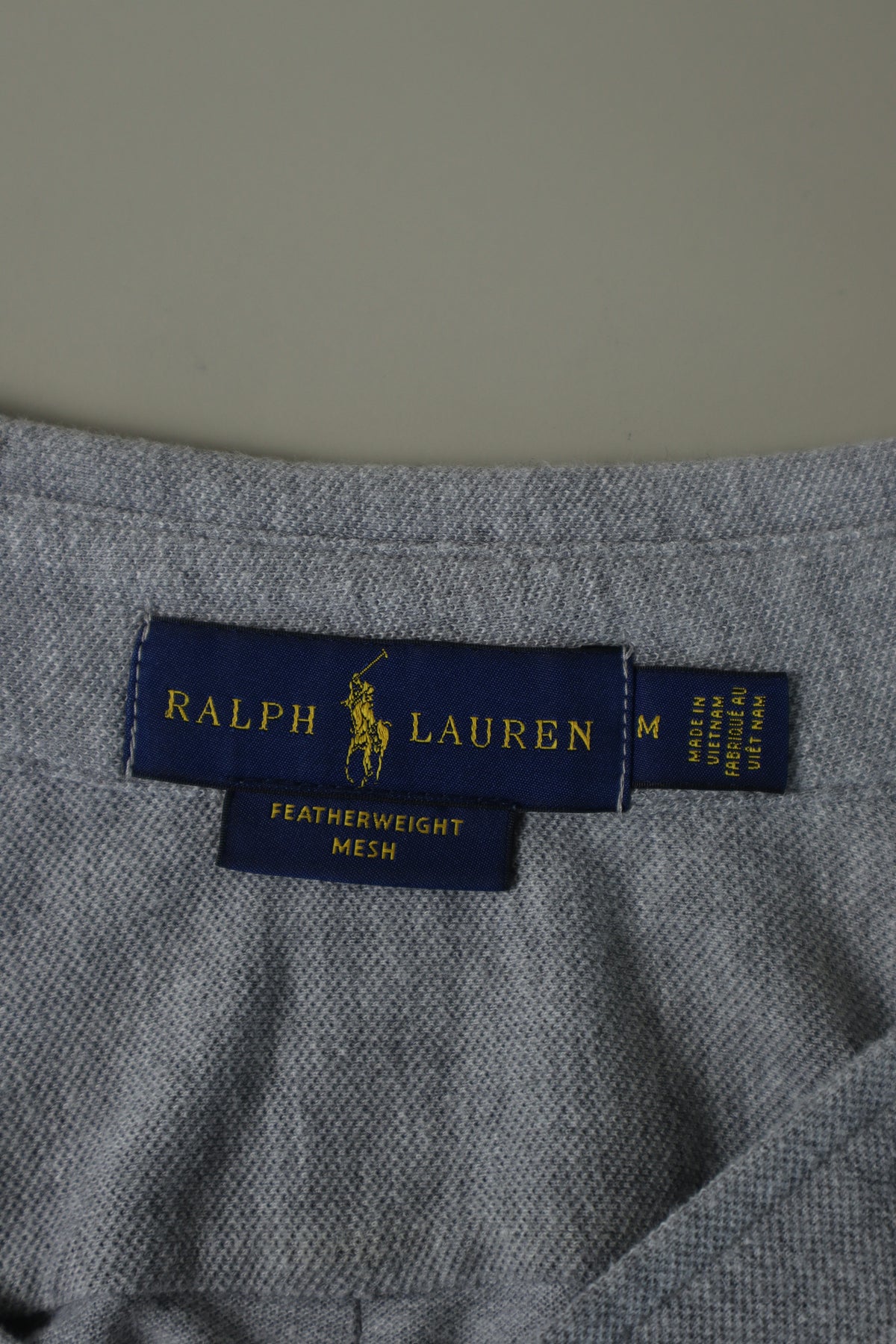 Ralph Lauren overhemd Featerweight mesh - M/L
