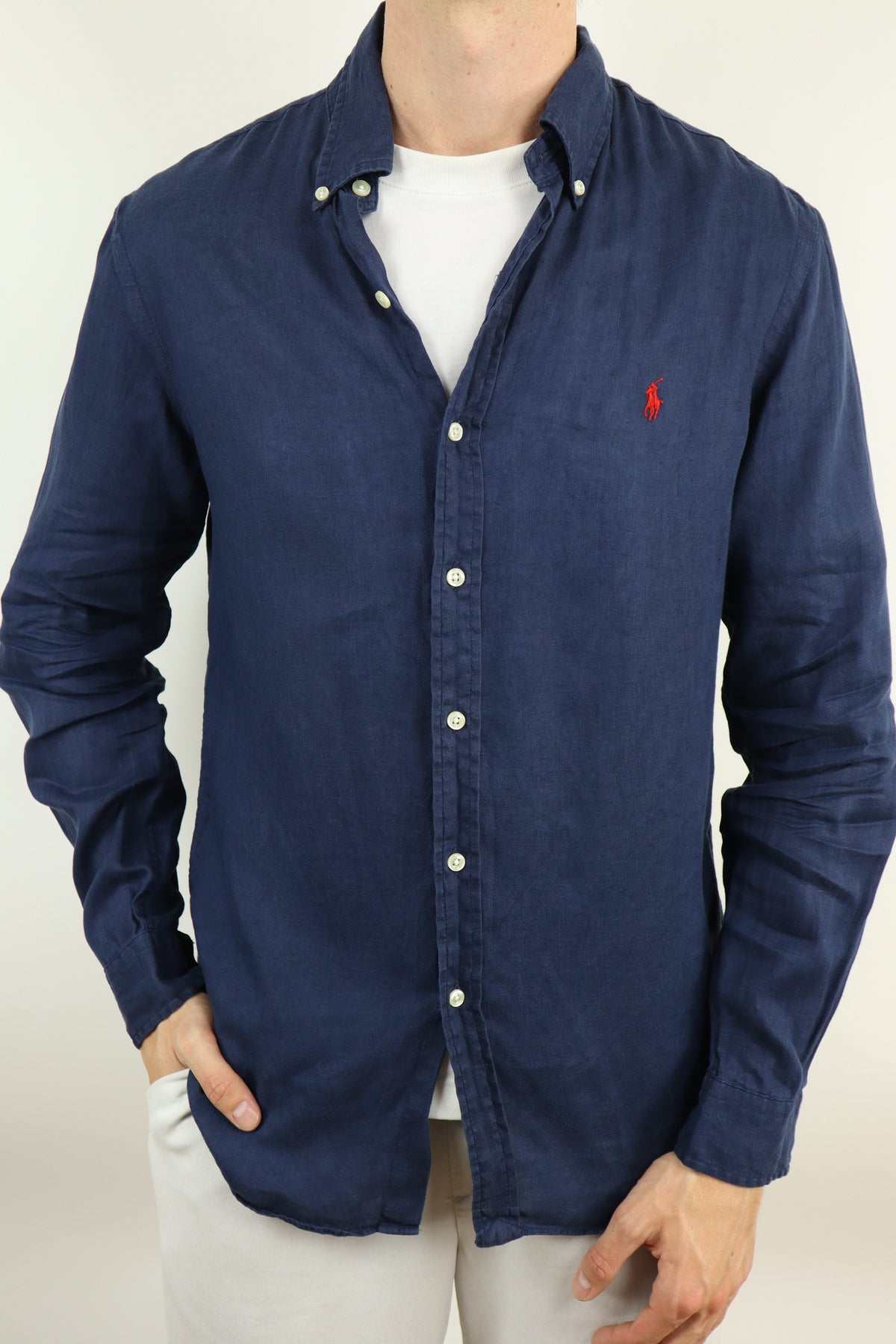 Ralph Lauren linnen overhemd - M