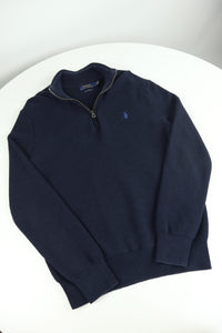 Ralph Lauren trui met kwart rits - S