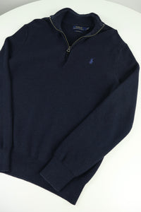 Ralph Lauren trui met kwart rits - S