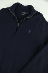 Ralph Lauren trui met kwart rits - S
