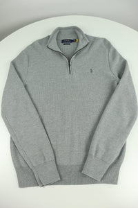 Ralph Lauren trui met kwart rits - S