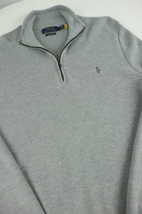 Ralph Lauren trui met kwart rits - S