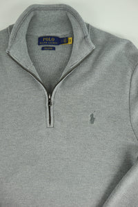 Ralph Lauren trui met kwart rits - S