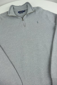 Ralph Lauren trui met kwart rits - L
