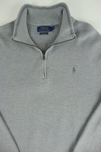 Ralph Lauren trui met kwart rits - L