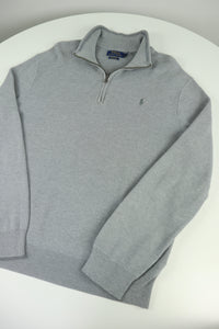 Ralph Lauren trui met kwart rits - L