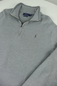 Ralph Lauren trui met kwart rits - L
