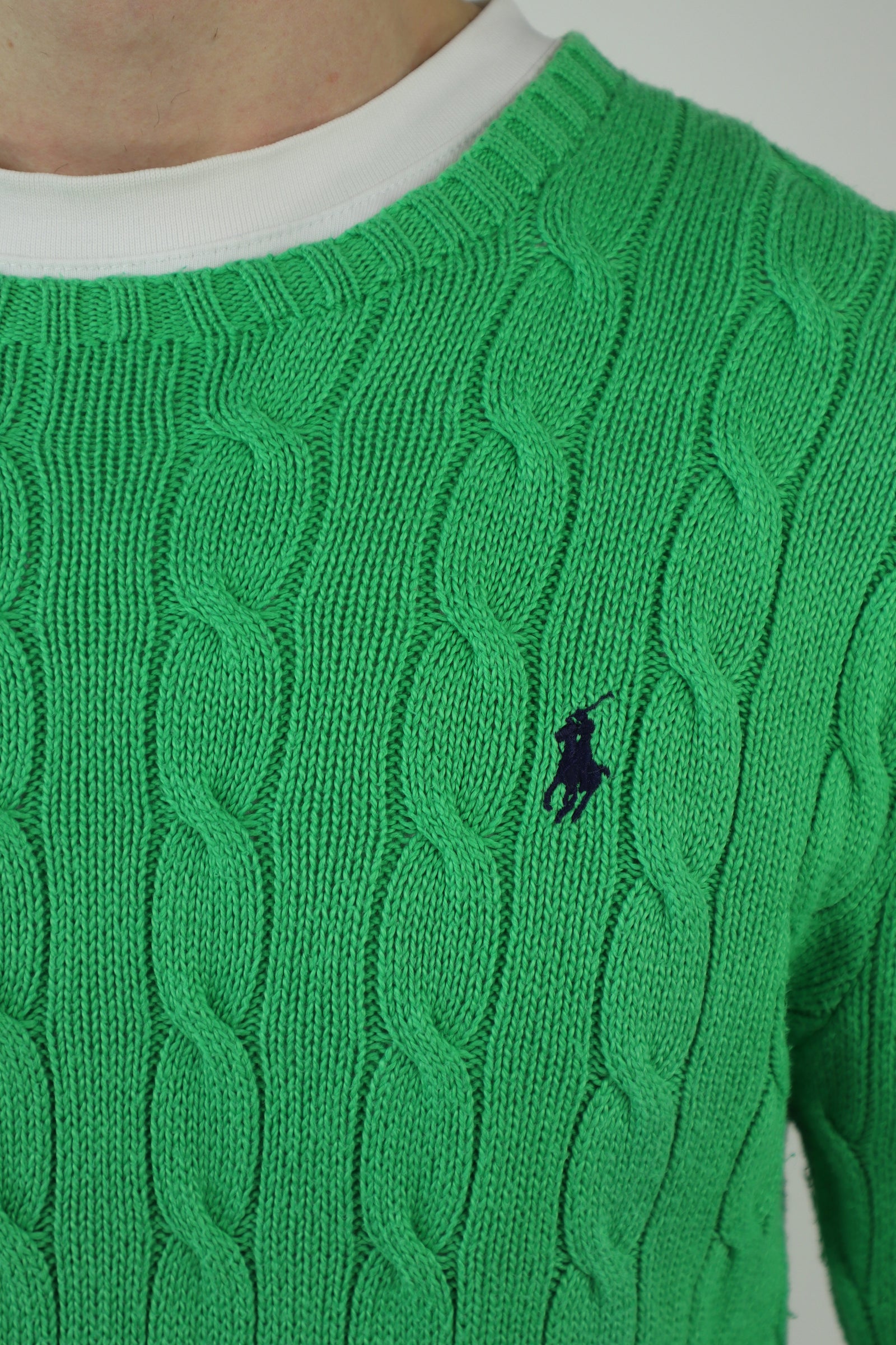 Ralph Lauren kabeltrui - S