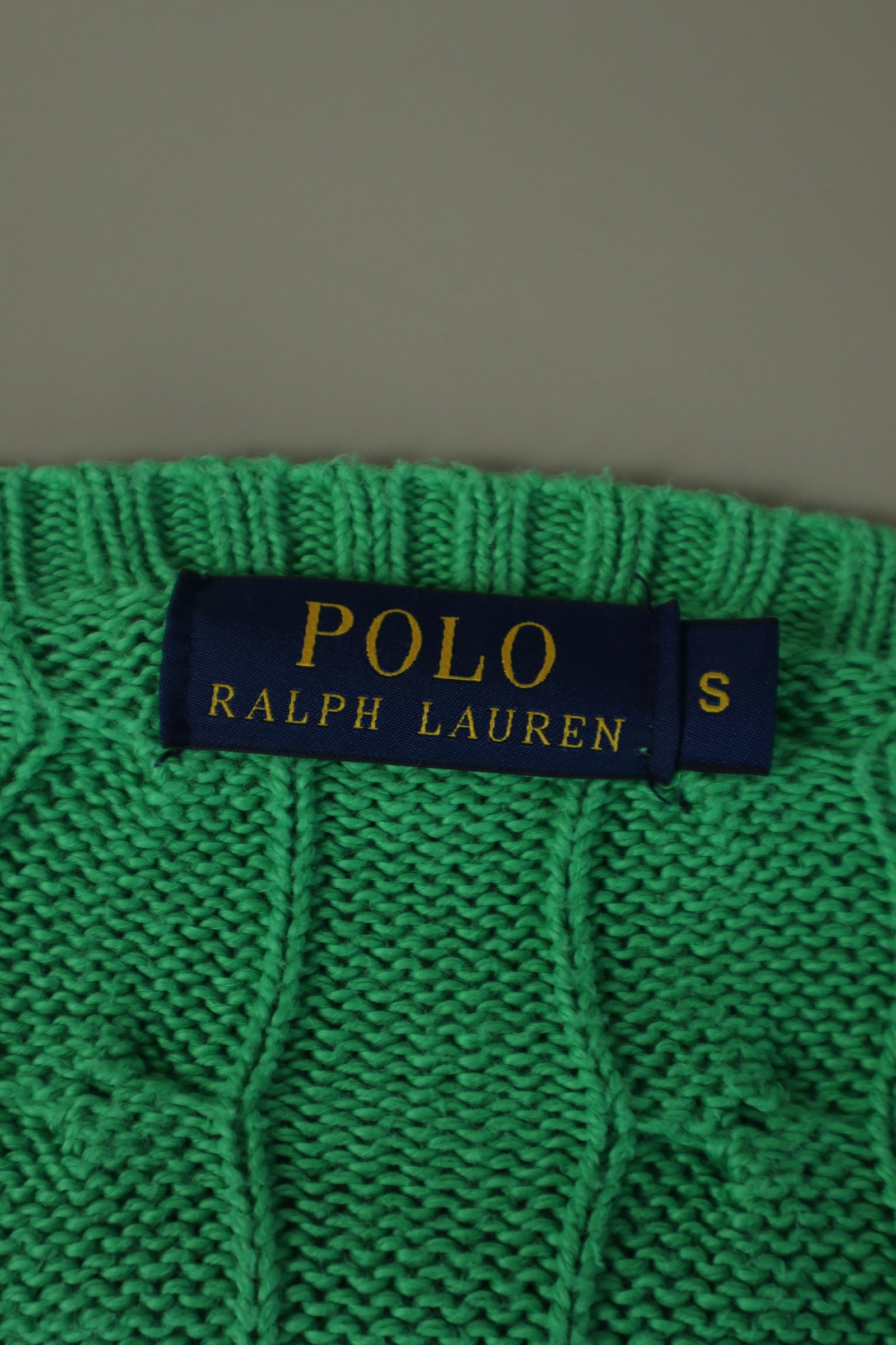 Ralph Lauren kabeltrui - S
