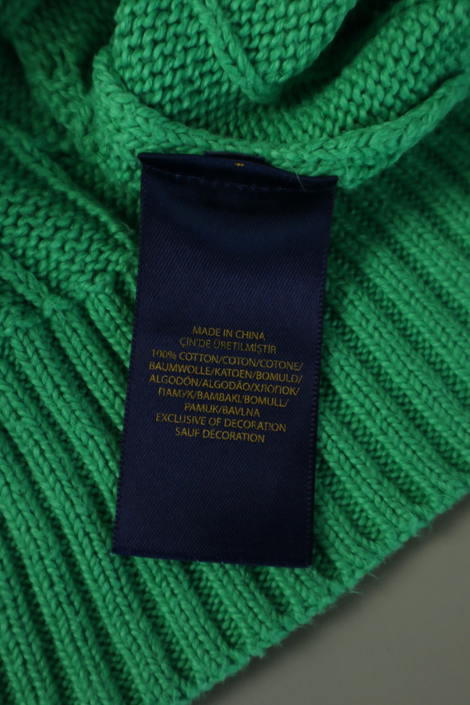 Ralph Lauren kabeltrui - S