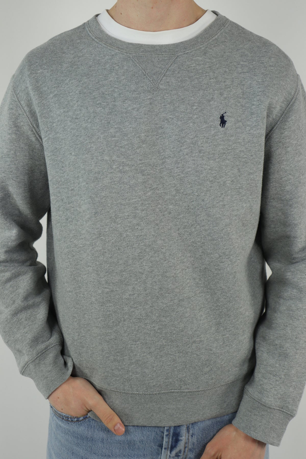 Ralph Lauren trui met ronde hals - M
