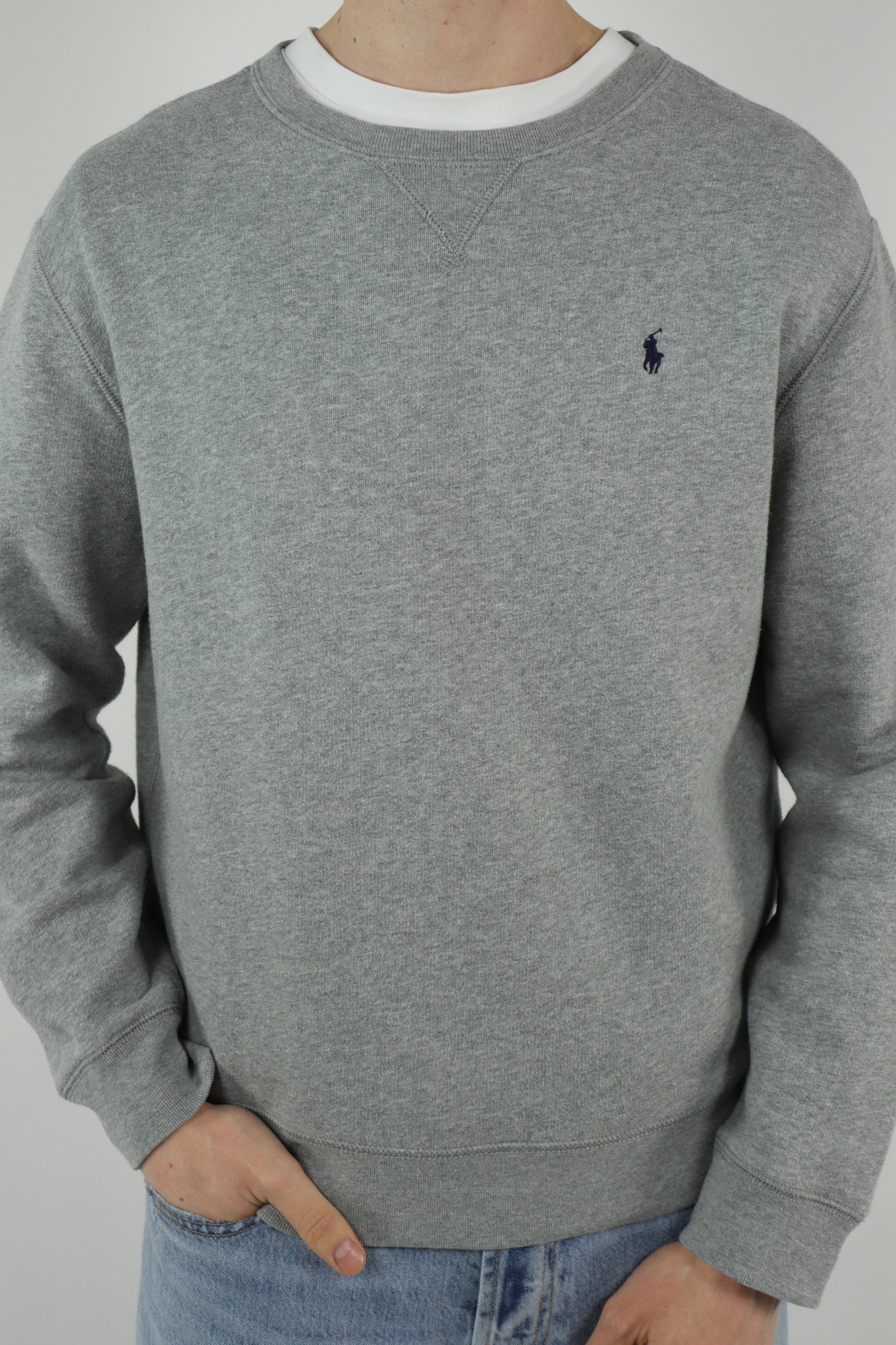 Ralph Lauren trui met ronde hals - M