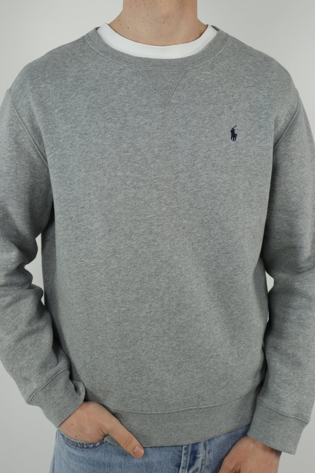 Ralph Lauren trui met ronde hals - M