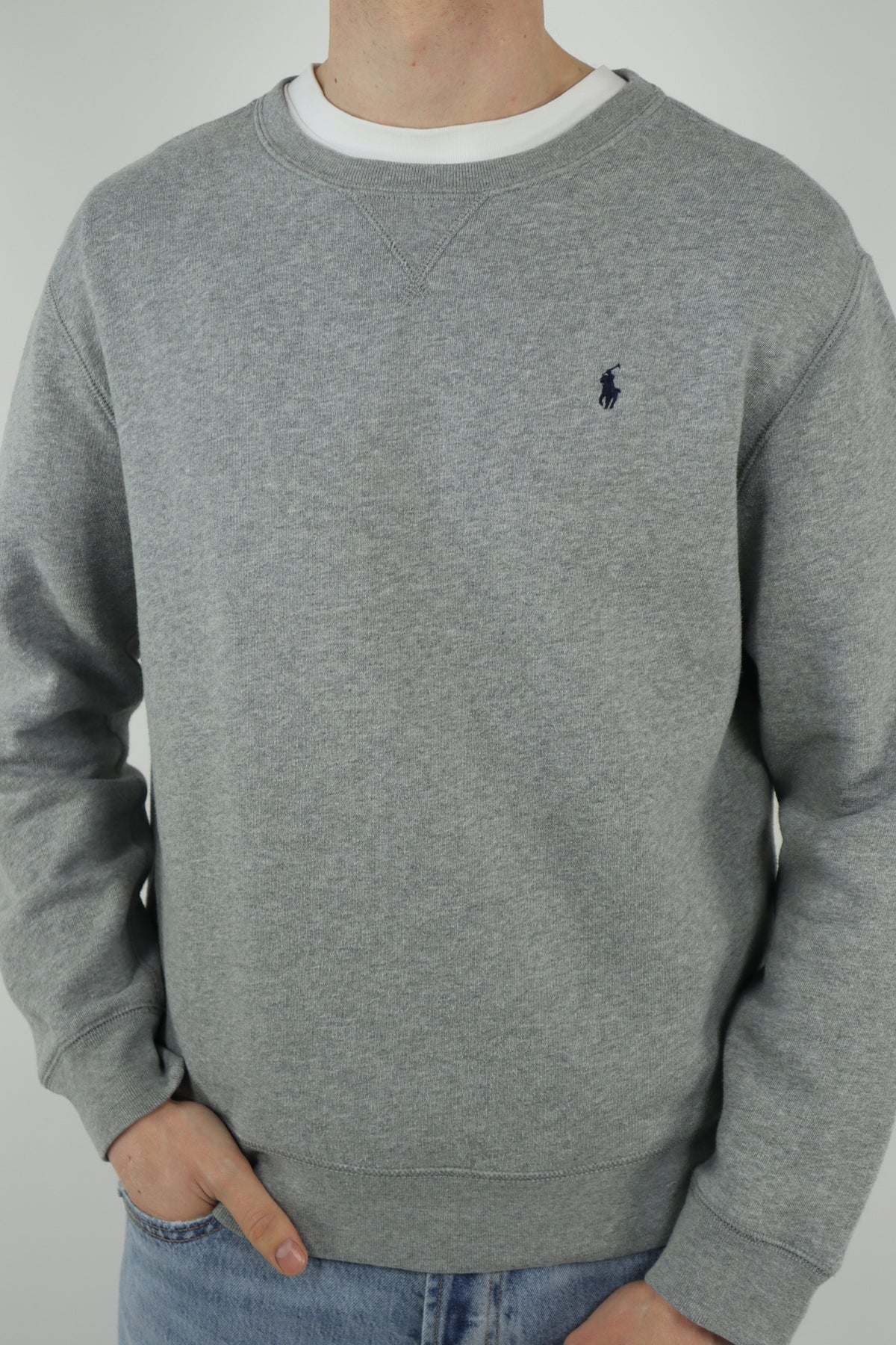 Ralph Lauren trui met ronde hals - M