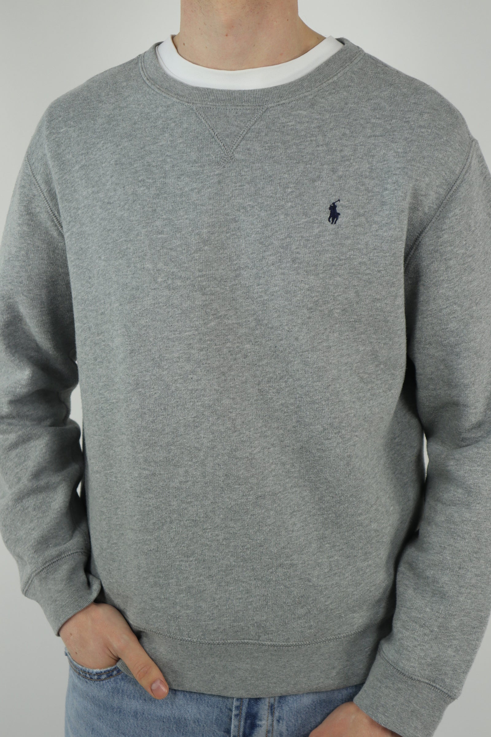 Ralph Lauren trui met ronde hals - M