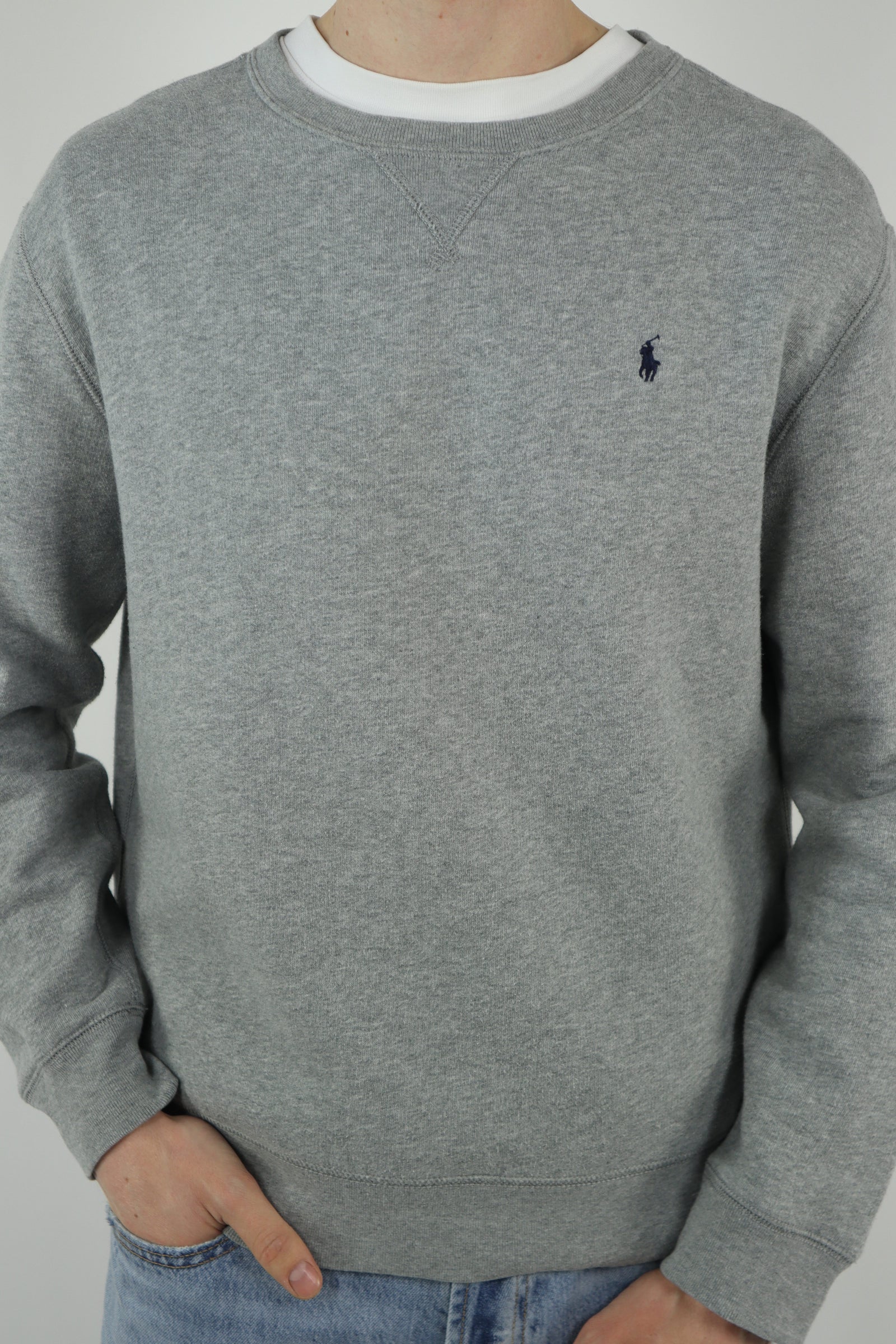 Ralph Lauren trui met ronde hals - M
