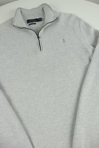 Ralph Lauren trui met kwart rits - M