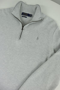 Ralph Lauren trui met kwart rits - M