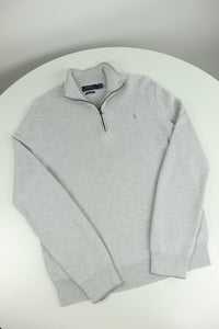 Ralph Lauren trui met kwart rits - M
