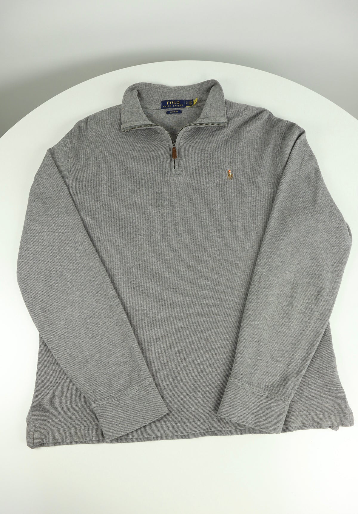 Ralph Lauren trui met kwart rits - M