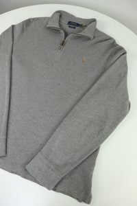Ralph Lauren trui met kwart rits - M