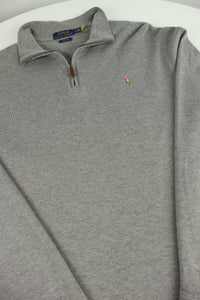 Ralph Lauren trui met kwart rits - M