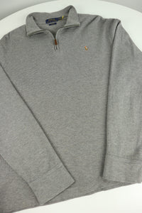 Ralph Lauren trui met kwart rits - M