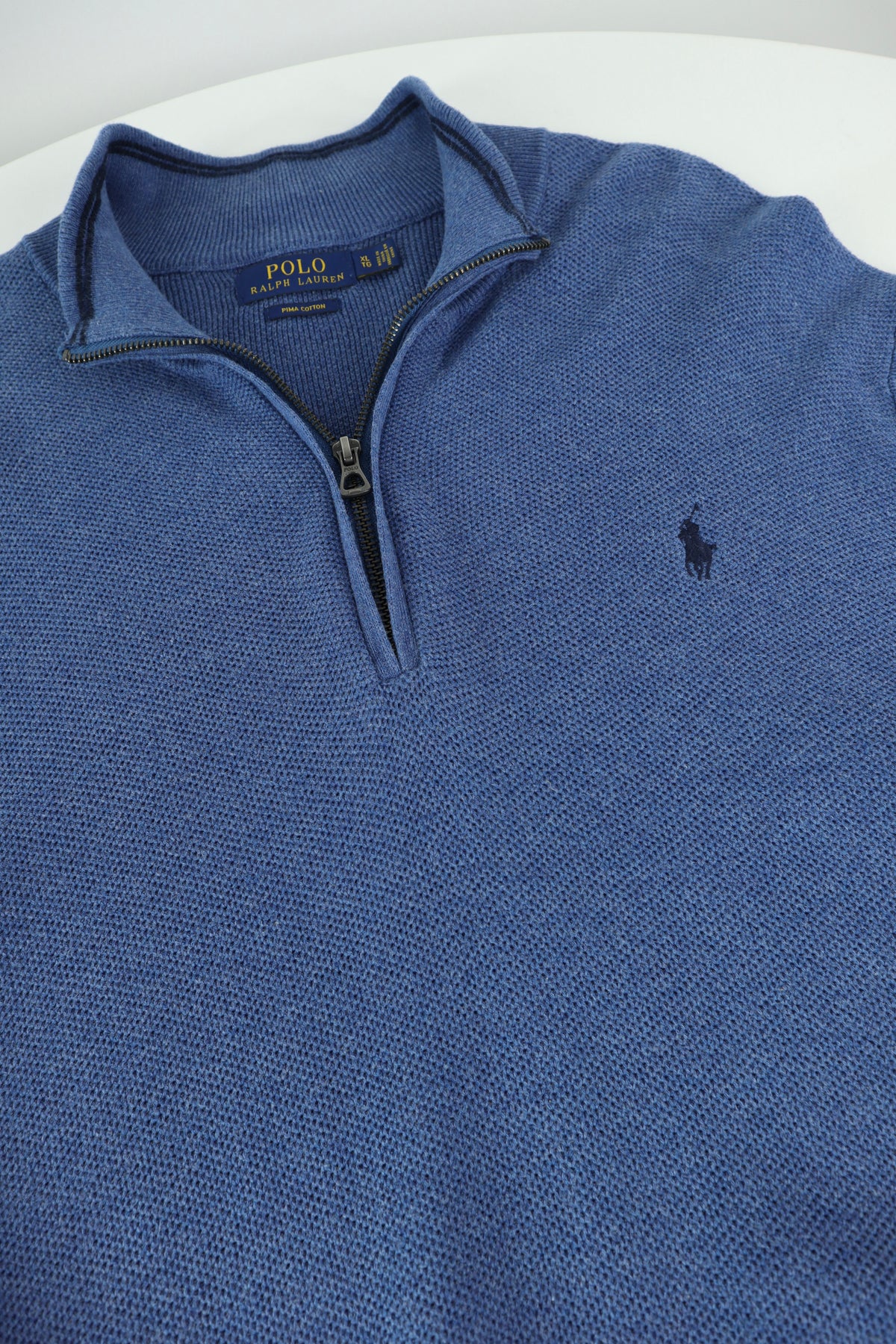 Ralph Lauren trui met kwart rits - XL