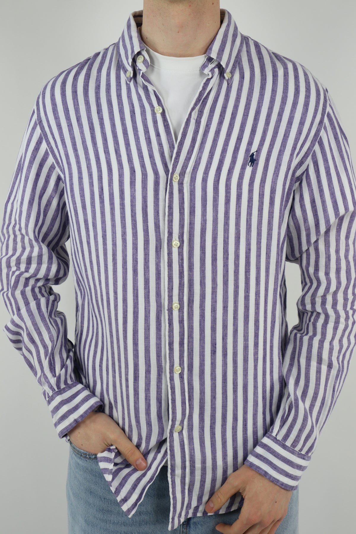 Ralph Lauren overhemd linnen - M