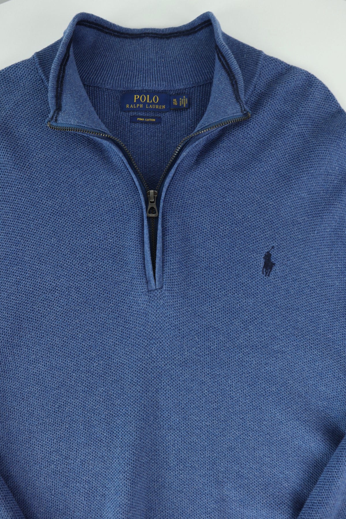 Ralph Lauren trui met kwart rits - XL