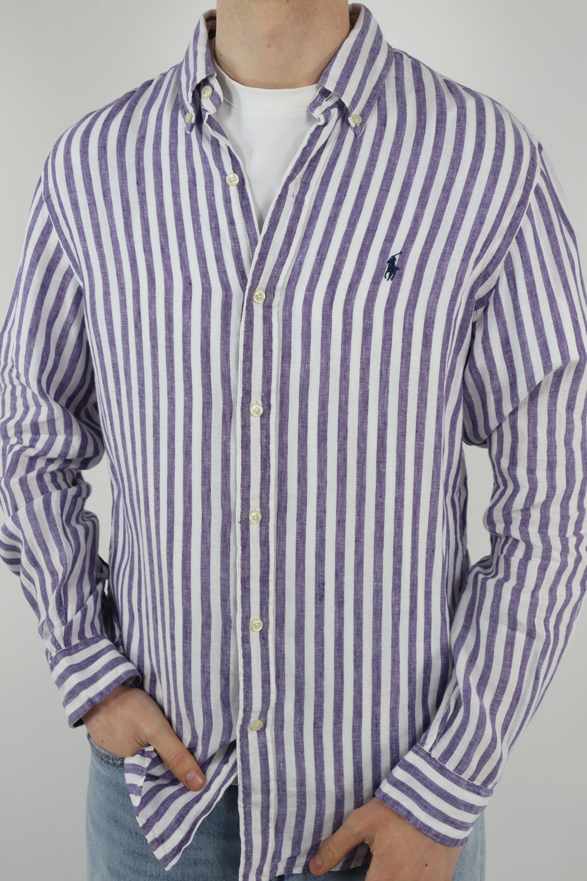 Ralph Lauren overhemd linnen - M