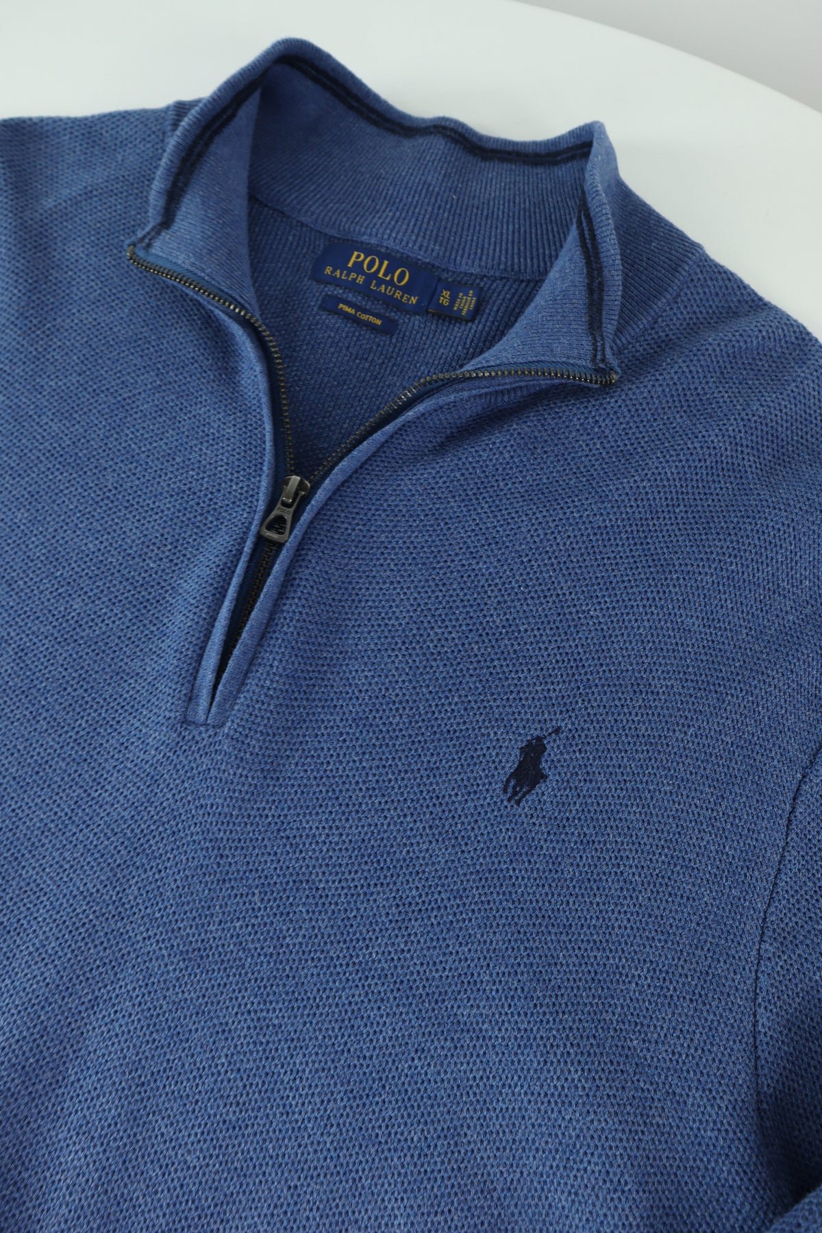 Ralph Lauren trui met kwart rits - XL