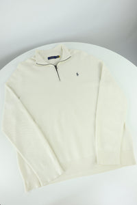 Ralph Lauren trui met kwart rits - XL