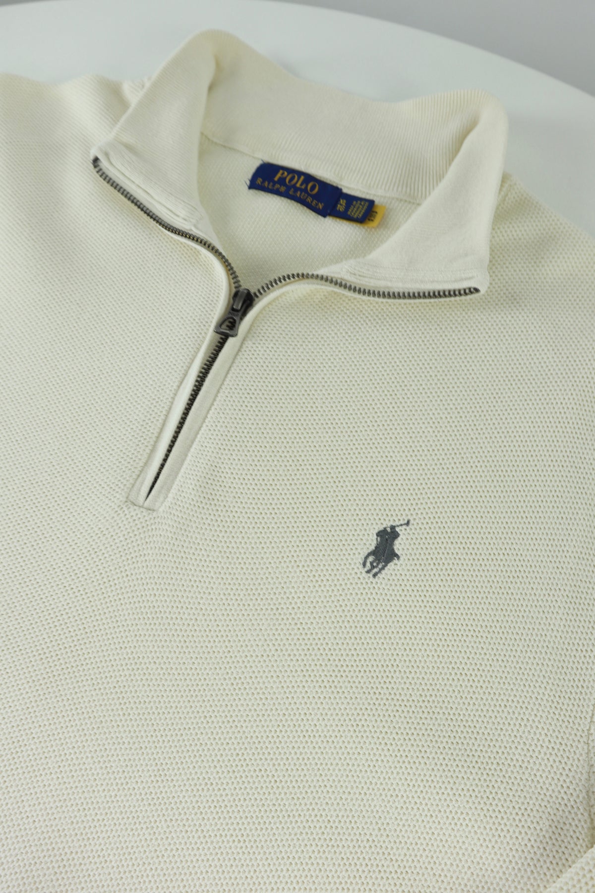 Ralph Lauren trui met kwart rits - XL