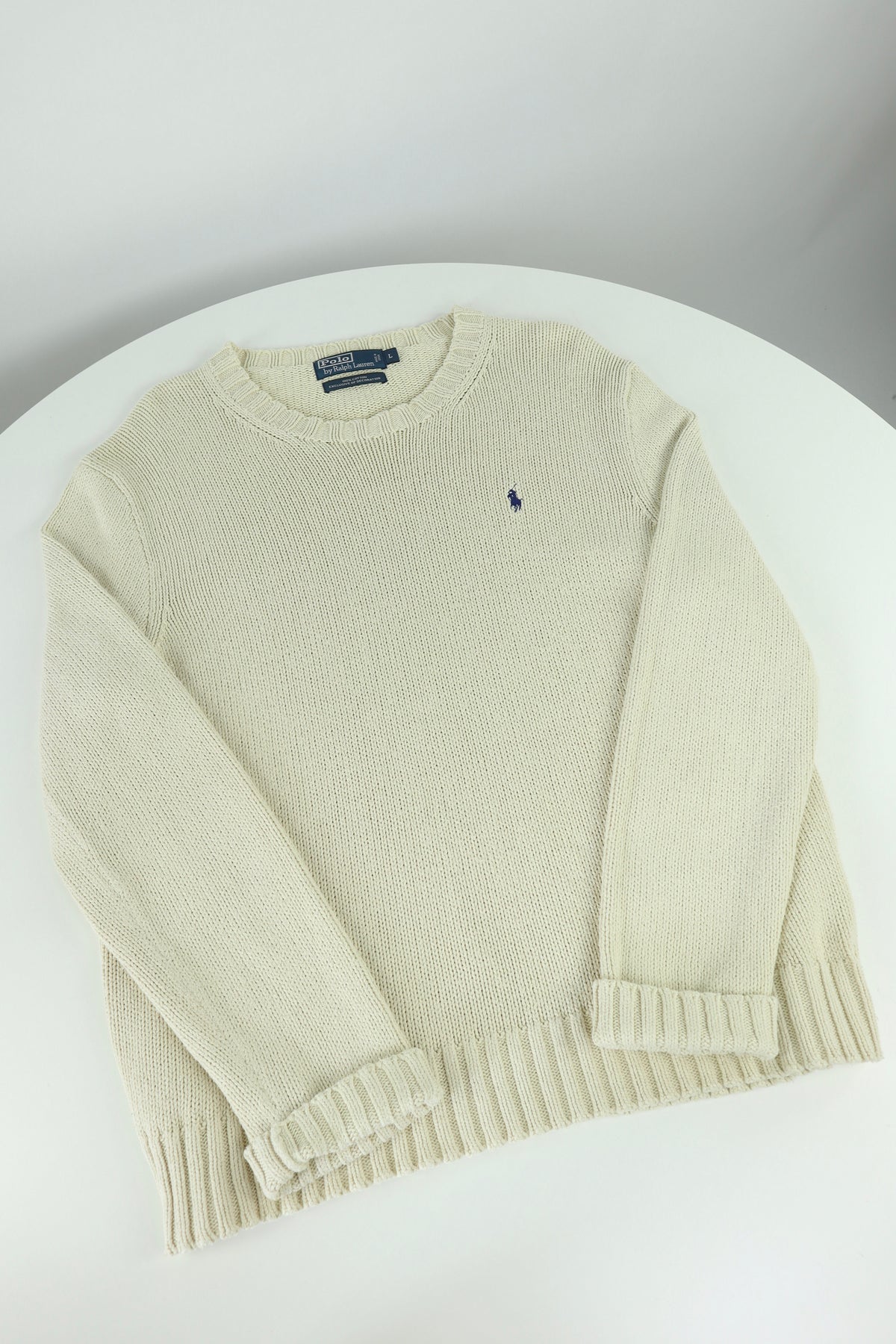 Ralph Lauren trui met ronde hals - L